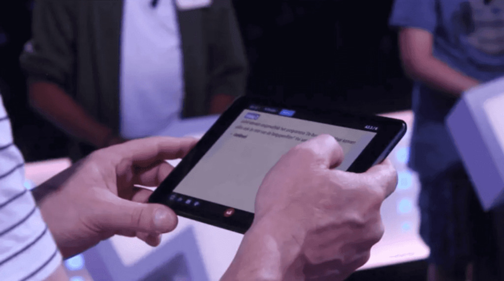 presenter tablet