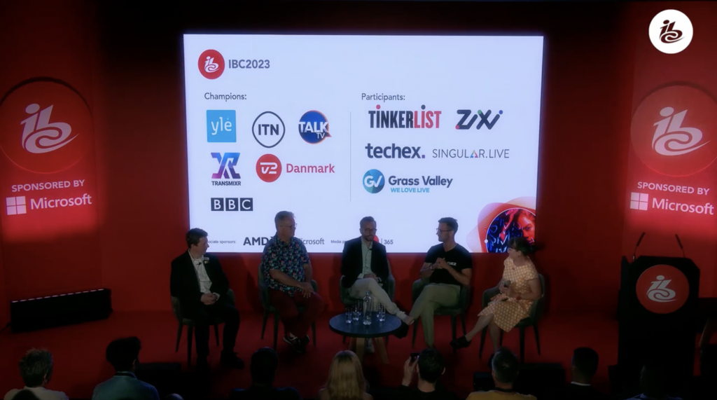 IBC 2023 Gallery agnostic live broadcasting
